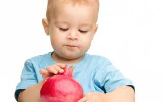 Как готовить и принимать детям гранатовые корки от поноса?