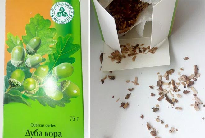 Дубовая кора Пакетик дубовой коры