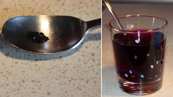 Развести марганцовку Марганцовка при поносе