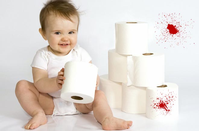 понос с кровью у ребенка