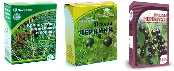 Поможет от поноса Растительные средства